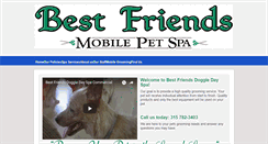 Desktop Screenshot of bestfriendsdoggiedayspa.net